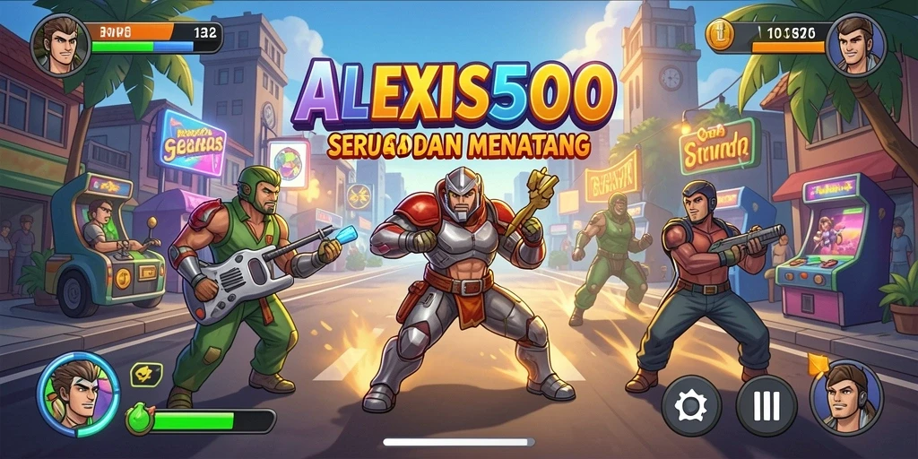 Gameplay seru di ALEXIS500 dengan tantangan menarik.