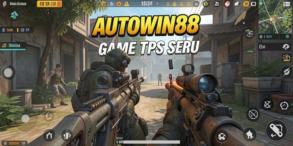 Screenshot menampilkan aksi seru di gameplay TPS AUTOWIN88.