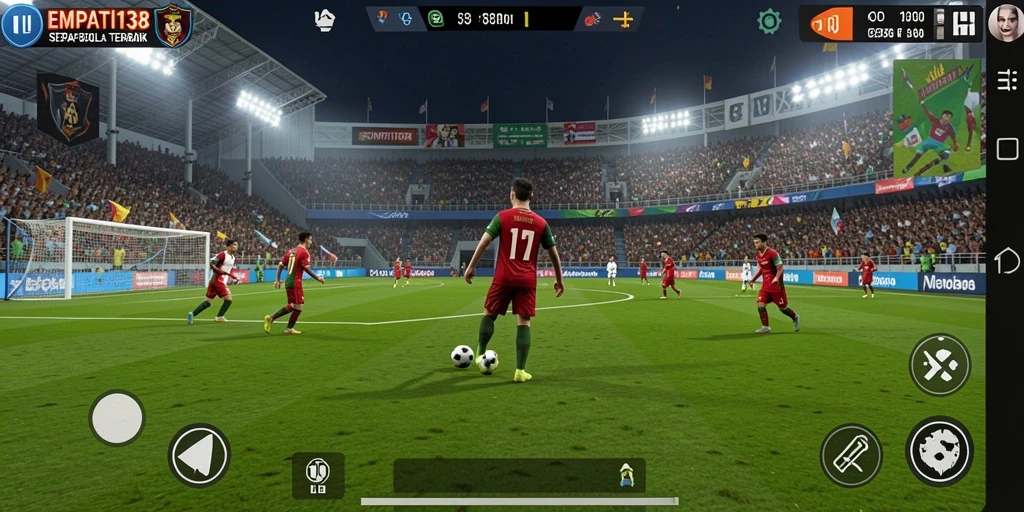 Tampilan gameplay intens dalam <strong>EMPATI138</strong> yang menampilkan aksinya di lapangan.