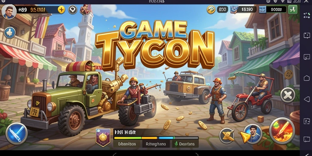 Screenshot utama H89 menampilkan gameplay Tycoon yang menarik dan interaktif.