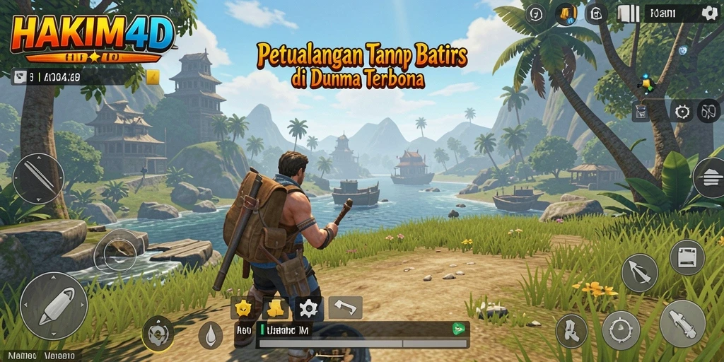 Gameplay seru di dunia terbuka HAKIM4D yang menakjubkan.