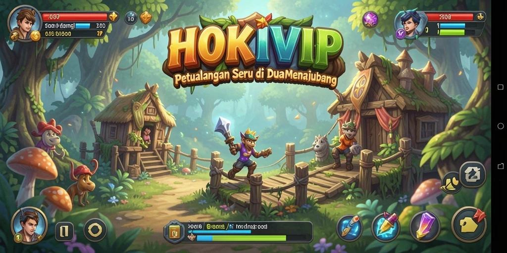 Tangkapan layar gameplay HOKIVIP yang menampilkan petualangan seru.
