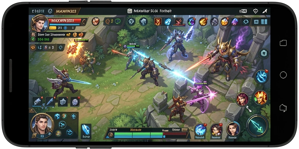 Tampilan menarik dari gameplay <strong>MAXWIN303</strong> yang strategis.