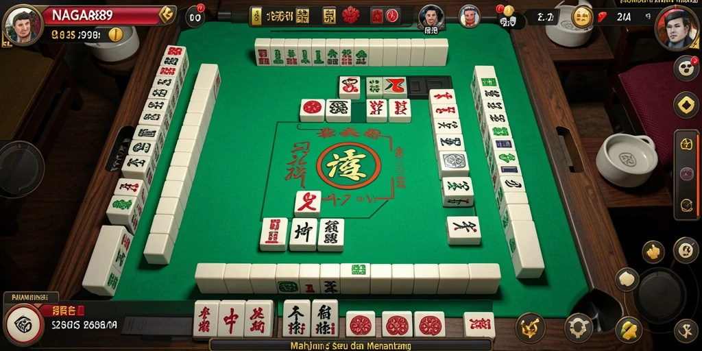 Screenshot menampilkan gameplay menegangkan dan grafis menarik dari NAGA889.