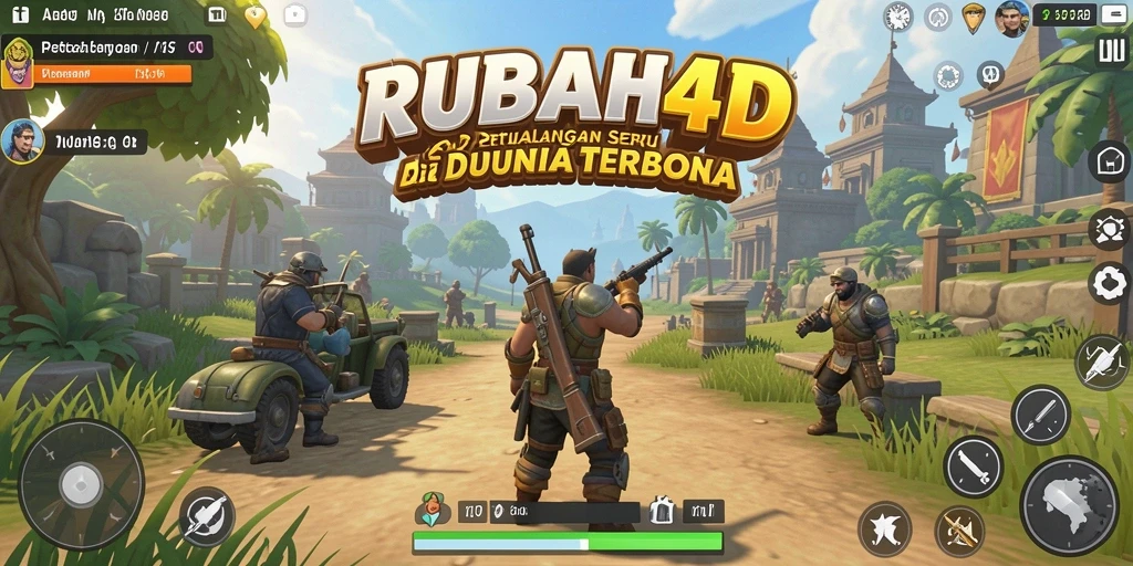Tampilkan gameplay seru di dunia terbuka RUBAH4D.