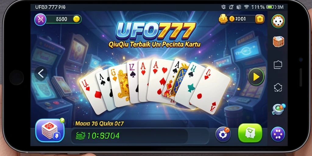 Tampilan menarik dari gameplay QiuQiu UFO777.